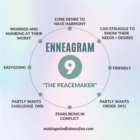 Enneagram Type 9: The Peacemaker .